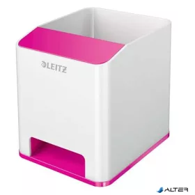  Írószertartó, kettős színhatású, LEITZ "Wow", rózsaszín