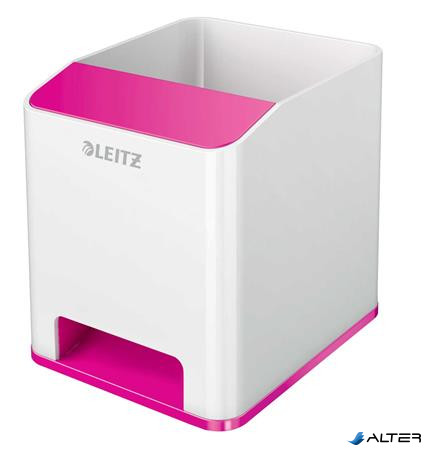 Írószertartó, kettős színhatású, LEITZ "Wow", rózsaszín