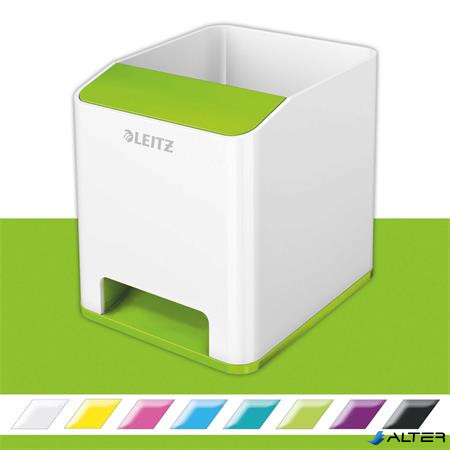 Írószertartó, kettős színhatású, LEITZ "Wow", zöld