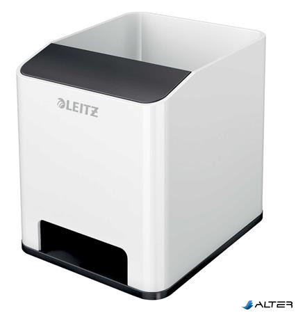 Írószertartó, kettős színhatású, LEITZ "Wow", fekete