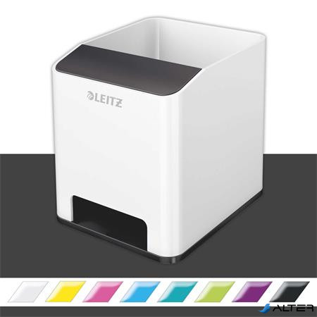 Írószertartó, kettős színhatású, LEITZ 'Wow', fekete