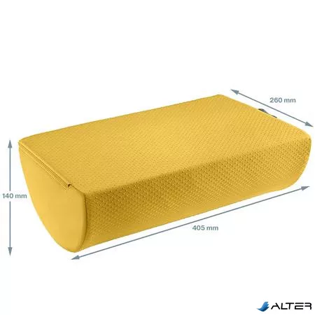 Lábtámasz, LEITZ "Ergo Cosy", melegsárga