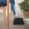 Lábtámasz, LEITZ "Ergo Cosy", bársonyszürke