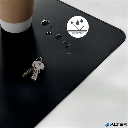 Könyökalátét, 80x40 cm, LEITZ, fekete