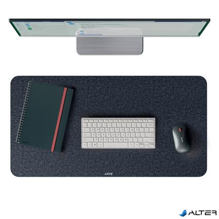 Könyökalátét, 70x36 cm, filc, LEITZ, sötétszürke