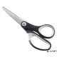 Olló, irodai, 15 cm, LEITZ "Titán", fekete