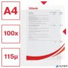 Genotherm, "L", A4, 115 mikron, narancsos felület, ESSELTE "Standard"