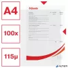 Genotherm, "L", A4, 115 mikron, narancsos felület, ESSELTE "Standard"