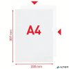 Genotherm, "L", A4, 115 mikron, narancsos felület, ESSELTE "Standard"