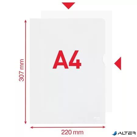 Genotherm, "L", A4, 115 mikron, narancsos felület, ESSELTE "Standard"