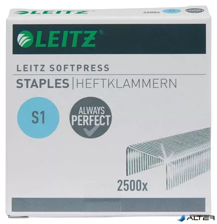 Tűzőkapocs, 26/6, LEITZ "Softpress"