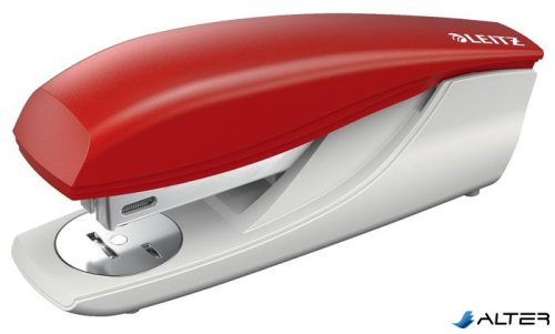 Tűzőgép, 24/6, 26/6, 30 lap, LEITZ "Nexxt 5500", piros