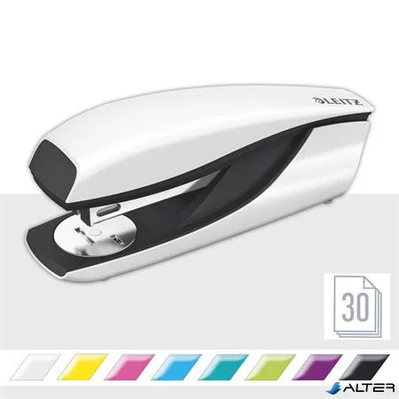 Tűzőgép, 24/6, 26/6, 30 lap, LEITZ "Nexxt Wow", fehér
