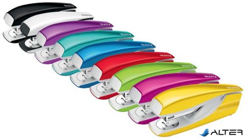 Tűzőgép, 24/6, 26/6, 30 lap, LEITZ "Nexxt Wow", piros