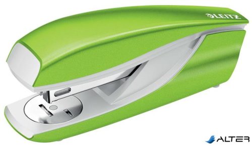 Tűzőgép, 24/6, 26/6, 30 lap, LEITZ "Nexxt Wow", zöld