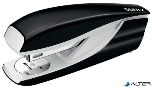 Tűzőgép, 24/6, 26/6, 30 lap, LEITZ "Nexxt Wow", fekete