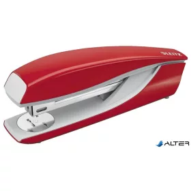   Tűzőgép, nagyteljesítményű, lapos tűzés, LEITZ 'Nexxt 5504', piros