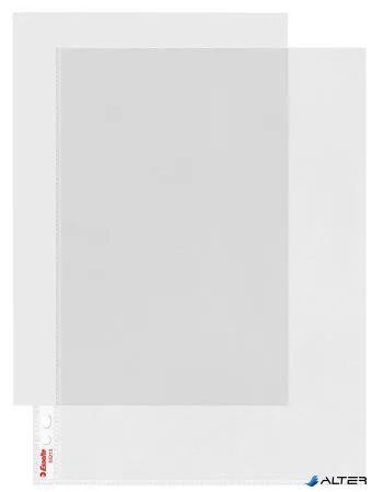 Genotherm, felül és a belső oldalon nyitott, lefűzhető, A4, 85 mikron, narancsos felület, ESSELTE