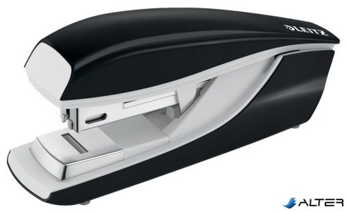 Tűzőgép, nagyteljesítményű, 24/8, 40 lap, lapos tűzés, LEITZ "Nexxt 5523", fekete