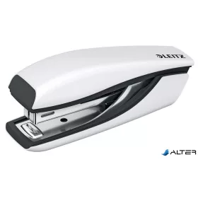  Tűzőgép, mini, No. 10, 10 lap, fém, LEITZ "Nexxt Wow", fehér