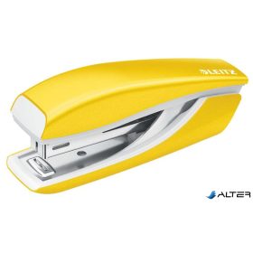   Tűzőgép, mini, No. 10, 10 lap, fém, LEITZ Nexxt Wow', sárga