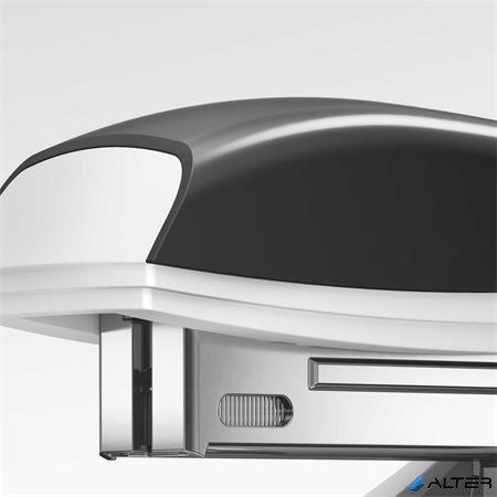 Tűzőgép, mini, No. 10, 10 lap, fém, LEITZ 'Nexxt Wow', kék