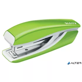   Tűzőgép, mini, No. 10, 10 lap, fém, LEITZ'Nexxt Wow', zöld