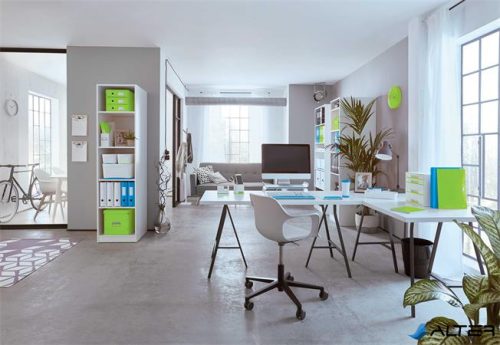 Tűzőgép, mini, No. 10, 10 lap, fém, LEITZ"Nexxt Wow", zöld