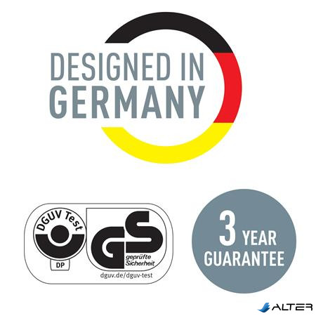 Tűzőgép, elektromos, No. 10, 10 lap, LEITZ 'Nexxt 5532', kék