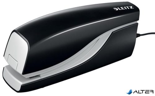 Tűzőgép, elektromos, No. 10, 10 lap, LEITZ "Nexxt 5532", fekete