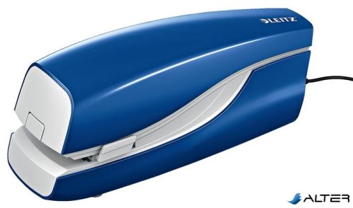 Tűzőgép, elektromos, 24/6, 20 lap, LEITZ "Nexxt 5533", kék