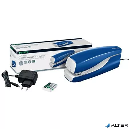 Tűzőgép, elektromos, 24/6, 20 lap, LEITZ 'Nexxt 5533', kék