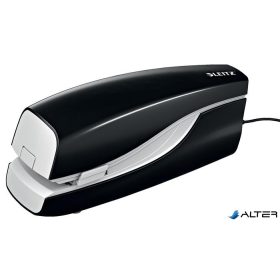   Tűzőgép, elektromos, 24/6, 20 lap, LEITZ "Nexxt 5533", fekete