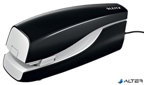 Tűzőgép, elektromos, 24/6, 20 lap, LEITZ "Nexxt 5533", fekete