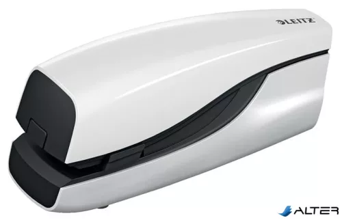 Tűzőgép, elektromos, 24/6, 20 lap, LEITZ "Nexxt 5533", fehér