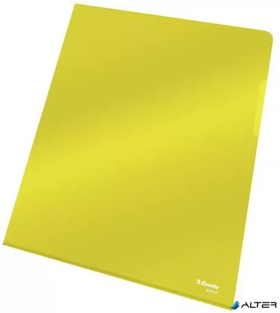 Genotherm, "L", A4, 150 mikron, víztiszta felület, ESSELTE "Luxus", sárga