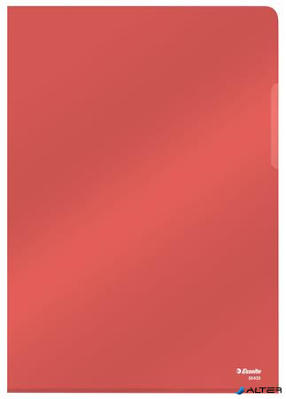 Genotherm, 'L', A4, 150 mikron, víztiszta felület, ESSELTE 'Luxus', piros