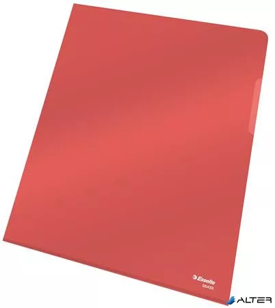 Genotherm, "L", A4, 150 mikron, víztiszta felület, ESSELTE "Luxus", piros