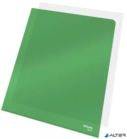 Genotherm, "L", A4, 150 mikron, víztiszta felület, ESSELTE "Luxus", zöld