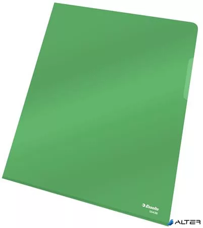 Genotherm, "L", A4, 150 mikron, víztiszta felület, ESSELTE "Luxus", zöld