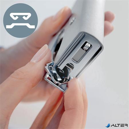 Tűzőgép, kézi, 24/6, 24/8, 40 lap, LEITZ "5549", ezüst