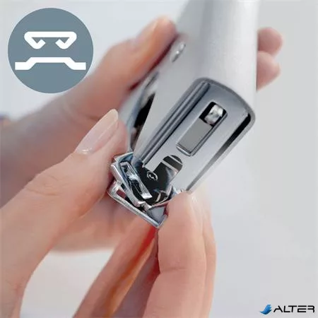 Tűzőgép, kézi, 24/6, 24/8, 40 lap, LEITZ "5549", ezüst