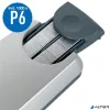Tűzőgép, nagyteljesítményű, 23/15 XL, 120 lap, lapos tűzés, LEITZ '5553', ezüst