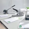 Tűzőgép, nagyteljesítményű, 23/15 XL, 120 lap, lapos tűzés, LEITZ '5553', ezüst