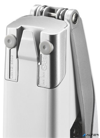 Tűzőgép, 24/6, 26/6, 30 lap, LEITZ 'Nexxt Style', kristályfehér