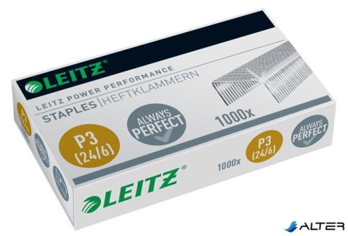 Tűzőkapocs, 24/6, LEITZ "P3"