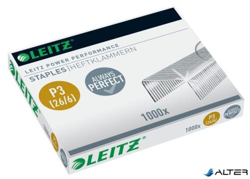 Tűzőkapocs, 26/6, LEITZ "P3"
