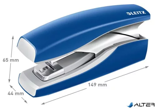 Tűzőgép, 26/6, 30 lap, LEITZ "Nexxt Softpress", kék
