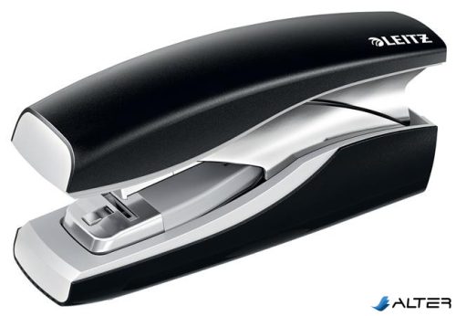 Tűzőgép, 26/6, 30 lap, LEITZ "Nexxt Softpress", fekete