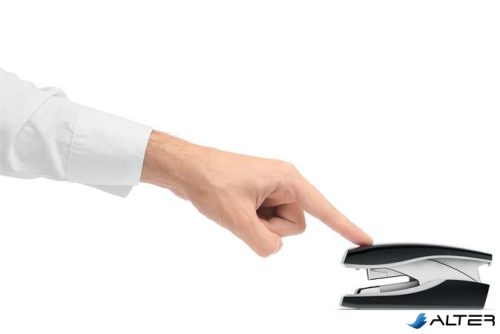 Tűzőgép, 26/6, 30 lap, LEITZ "Nexxt Softpress", fekete